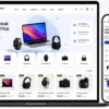 gadgets ecommerce website project by sri hayavadhana showcasing modern tech store design