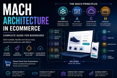 MACH ecommerce architecture guide for microservices, API-first, cloud-native and headless solutions for scalable online stores in Coimbatore – Sri Hayavadhana