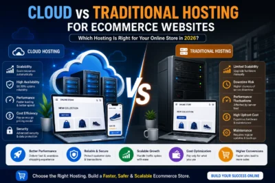 Comparison of cloud vs traditional hosting for ecommerce to choose the best solution for online store performance in Coimbatore – Sri Hayavadhana