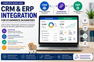 CRM and ERP integration services for ecommerce businesses to streamline operations and improve customer management in Coimbatore – Sri Hayavadhana