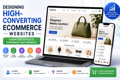 Designing high converting ecommerce websites with proven UX strategies to maximize sales and reduce bounce rates in Coimbatore – Sri Hayavadhana