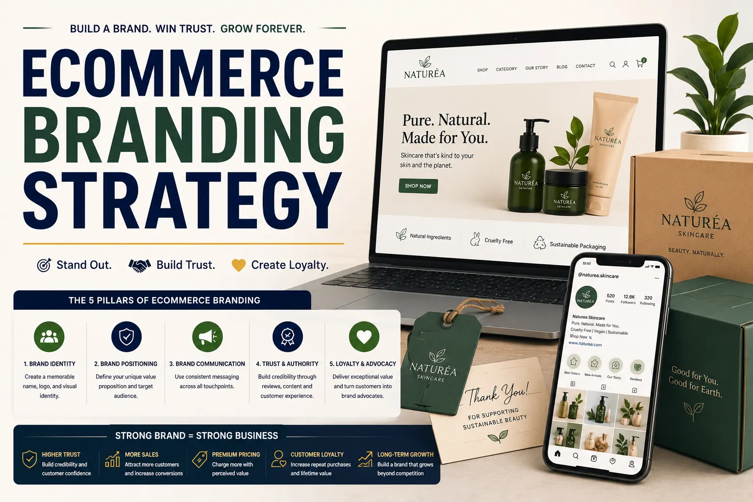 Ecommerce branding strategy to build a strong online identity and drive customer loyalty for online stores in Coimbatore – Sri Hayavadhana