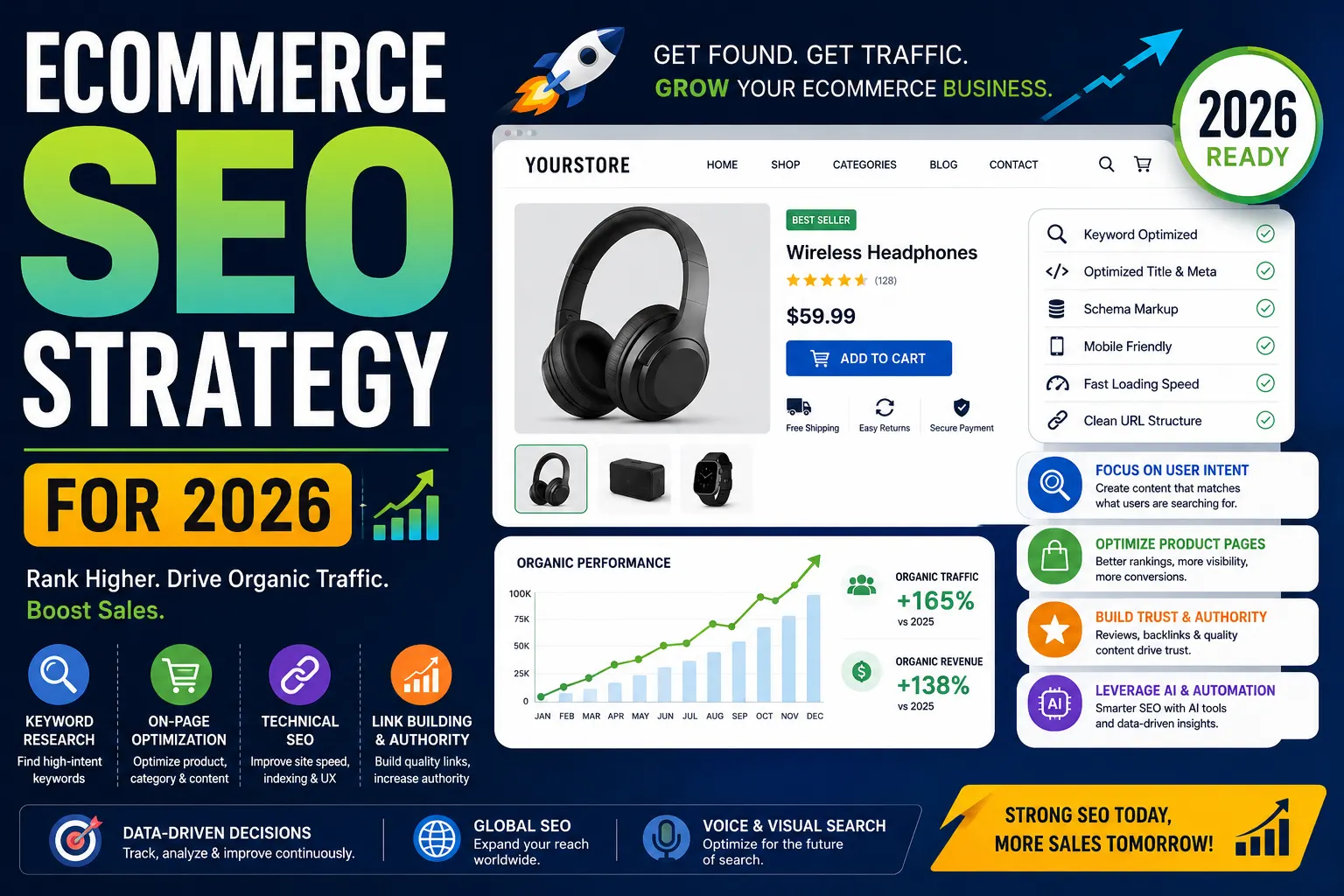 Ecommerce SEO strategy for 2026 to improve search rankings and drive organic traffic to online stores in Coimbatore – Sri Hayavadhana