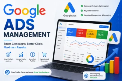 Google Ads management services for optimized ad campaigns and higher conversions in Coimbatore – Sri Hayavadhana