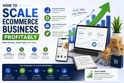 Guide on how to scale an ecommerce business profitably with proven growth strategies and revenue optimization in Coimbatore – Sri Hayavadhana