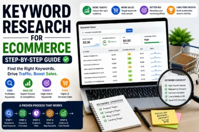 Keyword research for ecommerce to identify high-traffic search terms and improve product page rankings in Coimbatore – Sri Hayavadhana