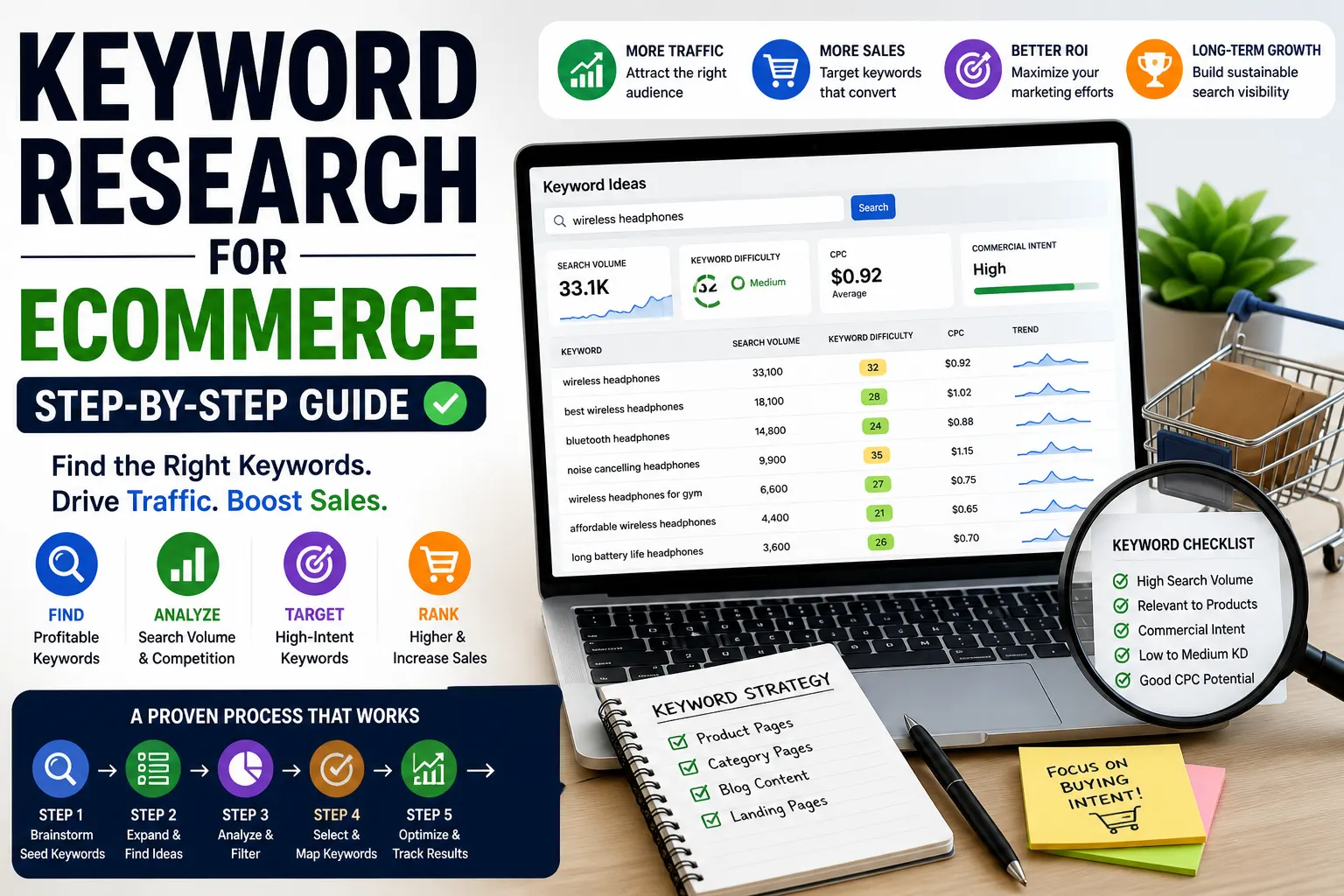Keyword research for ecommerce to identify high-traffic search terms and improve product page rankings in Coimbatore – Sri Hayavadhana