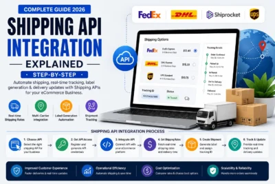 Shipping API integration services for seamless order fulfillment and real-time delivery tracking in ecommerce in Coimbatore – Sri Hayavadhana