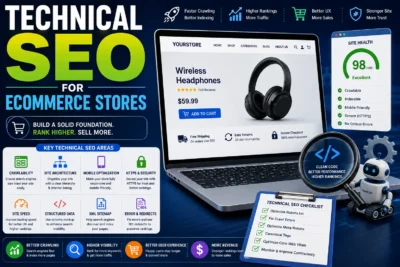 Technical SEO services for ecommerce stores to improve site speed, crawlability and search engine rankings in Coimbatore – Sri Hayavadhana