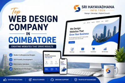 Top web design company in Coimbatore 2026 offering professional and SEO-friendly website design services – Sri Hayavadhana