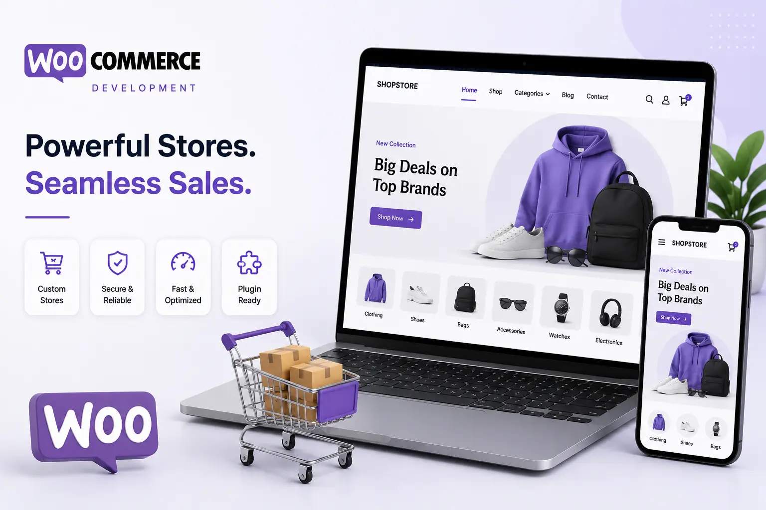 woocommerce-development-minimal-website